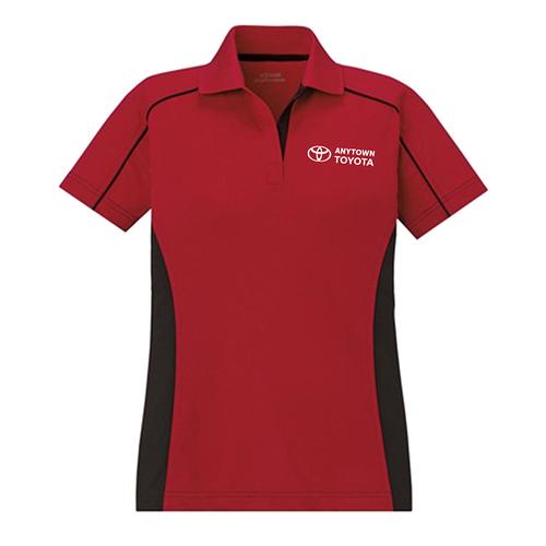Ladies Colourblock Polo
